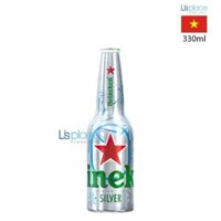 Heineken Bia Silver chai nhôm
