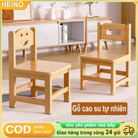 HEINO Ghế Trẻ Em Bằng Gỗ , Ghế Gỗ Có Tựa Cho Bé,Chất Liệu Gỗ Tự Nhiên Cao Cấp, An Toàn Cho Sức Khỏe