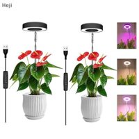 Heji Grow Light Full Spectrum LED Plant Light cho đèn trồng có thể điều chỉnh độ cao có hẹn giờ 3 / 9 / 12H Độ sáng có thể điều chỉnh độ sáng VN