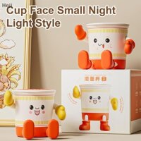 Heji Hoạt Hình Mì-cup Đèn LED Hình Đèn Ngủ Dễ Thương Và Sáng Tạo Cho Phòng Ngủ Gia Đình Đèn Ngủ Trang Trí Quà Tặng VN