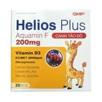 Helios Plus giúp bổ sung canxi cho trẻ