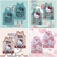 Hello Kitty Áo đấu dễ thương Bóng hoạt hình dễ thương nhỏ tươi dễ thương
