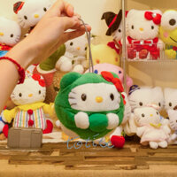 Hello Kitty Giáng Sinh - gấu bông 2hand si Nhật Mỹ- Tò Tí Te Station