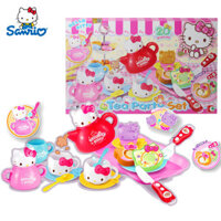 Hello Kitty Hello Kitty Nhà Bếp Series Tiệc Vui Vẻ Cô Gái Nhà Chơi Trà Chiều Đồ Chơi 50072