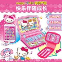 HELLO KITTY Máy tính cầm tay mô phỏng Hello Kitty KT50087, đồ chơi giáo dục cho bé gái