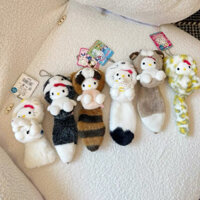 hello kitty móc khoá đuôi mèo