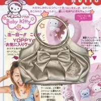 Hello kitty Nơ Da Sáng Bóng Kim Cương Giả Túi Xách Thời Trang Retro y2k Hot Girl Túi Xách Nữ