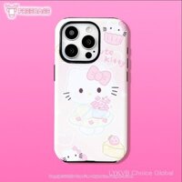 Hello Kitty Tương thích cho iphone16 15 14 13 12 11 Pro Max XR XS Max 8 7 6S Plus SE 2020 phim vỏ cứng 2 trong 1 vỏ bảo vệ chống sốc bảo vệ máy ảnh Ốp điện thoại xv3h