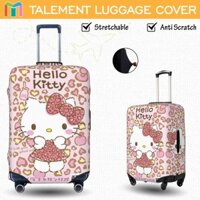 Hello Kitty Vỏ Bọc Vali Chống Trầy Bao Trùm Vali Độ đàn hồi Cá nhân Sanrio Luggage Cover Size 18 20 22 24 26 28 30 32 inch 99A174