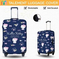 Hello Kitty Vỏ Bọc Vali Chống Trầy Bao Trùm Vali Độ đàn hồi Cá nhân Sanrio Luggage Cover Size 18 20 22 24 26 28 30 32 inch 24A19