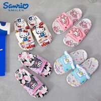 Hellokitty dép hoạt hình mùa hè công chúa dễ thương tắm ở nhà trong nhà chống trượt trẻ em giày đi biển ngoài trời