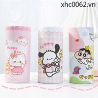 Hellokitty Hộp Đựng Khăn Giấy Xe Ô Tô Hoạt Hình Dễ Thương Ống Giấy Sáng Tạo Hello Kitty Ghế Khăn Giấy Đồ Trang Trí