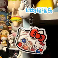 Hellokitty Lắc Dễ Thương kt Mèo Móc Khóa Túi Mặt Dây Chuyền Sinh Viên Người Bạn Quà Tặng Mặt Dây Chuyền