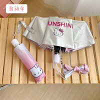 Hellokitty Tấm Che Nắng Mưa Hoặc Mưa Bạc Titan Hai Công Dụng Hello Kitty Chống Tia Cực Tím Hoạt Hình Dễ Thương Cô Gái