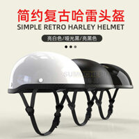 helmet glass helmet Baby helmet cute helmet Xe Điện Mũ Bảo Hiểm Nữ Bốn Mùa Harley Nửa Mũ Bảo Hiểm Xe Tay Ga Mũ Bảo Hiểm Mùa Hè Nam Nhẹ Mũ Bảo Hiểm Nữ Xe Điện