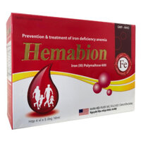 Hemabion- Giúp bồi bổ máu