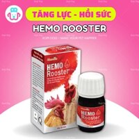 Hemo Rooster viên uống bổ sung tăng lực hồi sức cho thú cưng chim cảnh hộp 50 viên