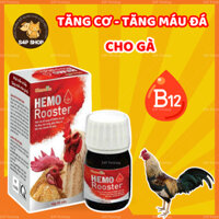 Hemo Rooster viên uống bổ sung tăng lực hồi sức, tăng máu đá cho gà đá, chim cảnh hộp 50 viên