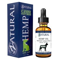 Hemp Oil for Dogs - Hemp Seed Oil - All Natural Support for Joints, Stress, Anxiety, and More (1,800mg)