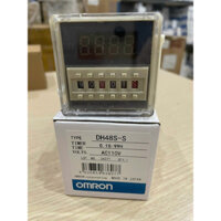 hẹn giờ DH48s-s    0.1s-99h omron kèm đế