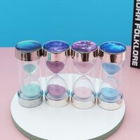 Hẹn giờ Đồng hồ cát 10 / 30 / 60 phút Hẹn giờ lấp lánh chống sốc Hẹn giờ trẻ em Viết bài tập về nhà Quà tặng sinh nhật Bầu trời đầy sao 3-21-142