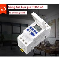 Hẹn giờ thời gian timer THC 15A - Công tắc hẹn giờ THC15A, AHC15A điện tử