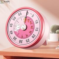 Hẹn giờ trực quan SAIN, 60 phút có chân đế Hẹn giờ cơ, Đồng hồ bấm giờ tiện lợi Đồng hồ báo thức Trực quan hóa Đồng hồ đếm ngược Công cụ quản lý hẹn giờ