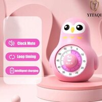 Hẹn giờ trực quan YITAQI USB có thể sạc lại Tác vụ nhà bếp dễ thương