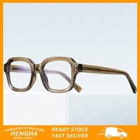 (hengha) Mắt Kính Gọng Vuông Màu Đen gradient Phong Cách Phương Tây Cổ Điển Chống Ánh Sáng Xanh Thời Trang Mới Cho Nam