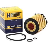 Hengst E818HD238. Lọc dầu động cơ Mer GLC X253, Mer C W205, Mer E W213, GLK-CLASS (X204)