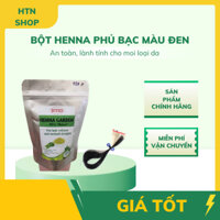 Henna nhuộm tóc đen tự nhiên 100g - Henna Powder black marker henna india HTN