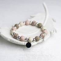 Henna Rose Petite Silverball Bracelet