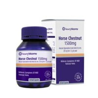 Henry Blooms Viên Uống Hỗ Trợ Giảm Giãn Tĩnh Mạch Hạt Dẻ Ngựa Horse Chestnut 1500mg 30 Viên