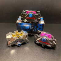 Heo 2 pis đối xứng gắn cho xe máy tặng kèm bố thắng hàng chuẩn 1:1