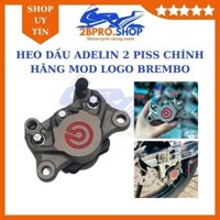 Heo Adelin 2 pis mod brembo , heo dầu thắng đĩa chính hãng phay logo gắn xe máy - 2BPRO.SHOP