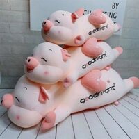 Heo bông cosplay, Thú bông con heo, gấu bông nằm mũm mĩm đáng yêu bao so giá [Ảnh thật]