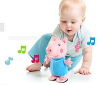 HEO BÔNG PEPPA PIG BIẾT HÁT CHO BÉ