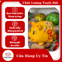 Heo Cành Đào chữ Phúc ống tiết kiệm tiền / Ống Heo Tiết Kiệm Khổng Lồ [ Heo Đất Su Su]
