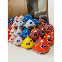 Heo đất Bát Tràng, Lợn đất Bát Tràng hình baby shark siêu yêu và ngộ nghĩnh, đồ decor hoặc làm quà tặng cho bé