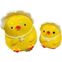 Heo đất  GÀ VÀNG size TO, Heo đất tiết kiệm trang trí decor - Heo Đất Mẹ Beer  HĐMB02