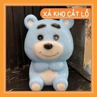 Heo đất giá rẻ - Heo Đất Gấu Dâu Cute Tiết Kiệm