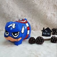 Heo đất handmade - Captain America