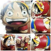 Heo đất handmade _ Monkey D.Luffy