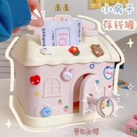 Heo Đất Heo Đất Hình Hoạt Hình Sáng Tạo Ngôi Nhà Nhỏ Dễ Thương Có Thể Nhận Dung Tích Lớn Nhựa Heo Đất #KA311SN#