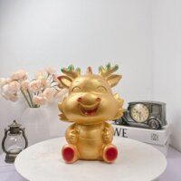 Heo đất RỒNG ĐÁNG YÊU TẾT 2024 xuân GIÁP THÌN, Heo đất tiết kiệm HOT 2024 - Heo Đất Decor  HĐDC29