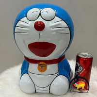 Heo Đất Tiết Kiệm Cỡ Lớn Đô_Rê_Mon Khủng - Lợn Bóng Đẹp Bền Màu Size Khủng (Cao 32 Cm x 24 Cm) Loại 1