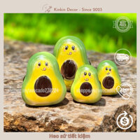 Heo đất tiết kiệm, Lợn đất Heo sứ Ống heo tiết kiệm hình trái bơ