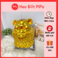 Heo Đất Tiết Kiệm Ông Địa Kim Tiền Vàng Gold- Xưởng Heo Đất PiPo