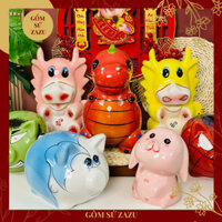 Heo Đất Tiết Kiệm, Ống heo đất tiết kiệm Bát Tràng, lợn đất tiết kiệm, heo đất tiết kiệm