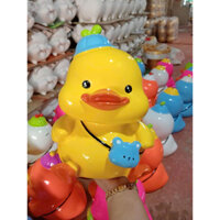 Heo đất Vịt Vàng Có Mũ lớn